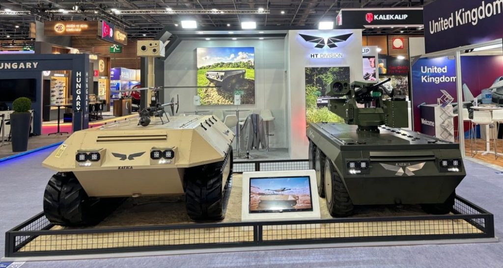 HT Division bemutatta új generációs UGV-it az EUROSATORY 2024 kiállításon