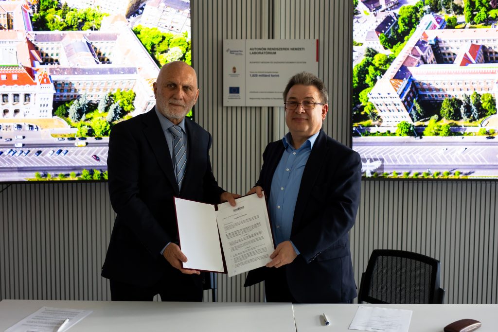 Együttműködési megállapodás a BME és a HT Division Zrt. között az UGV-technológia fejlesztésére